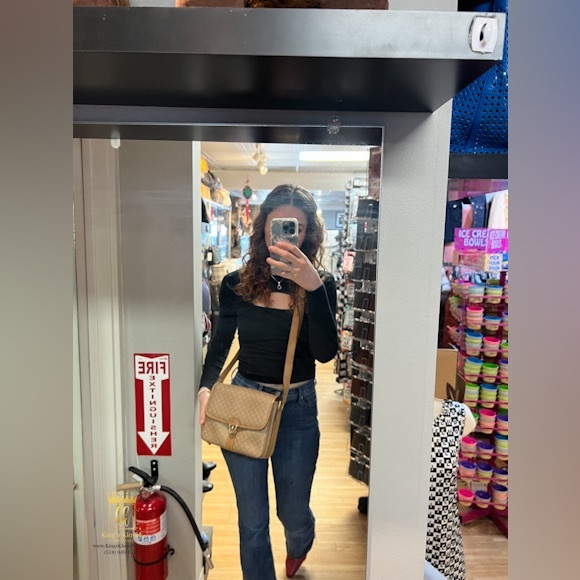 Celine Vintage Macadam sling/ crossbody bag - Picture 15 of 15